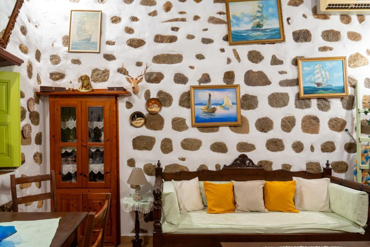 Vintage White House Patmos Lejlighed Eksteriør billede